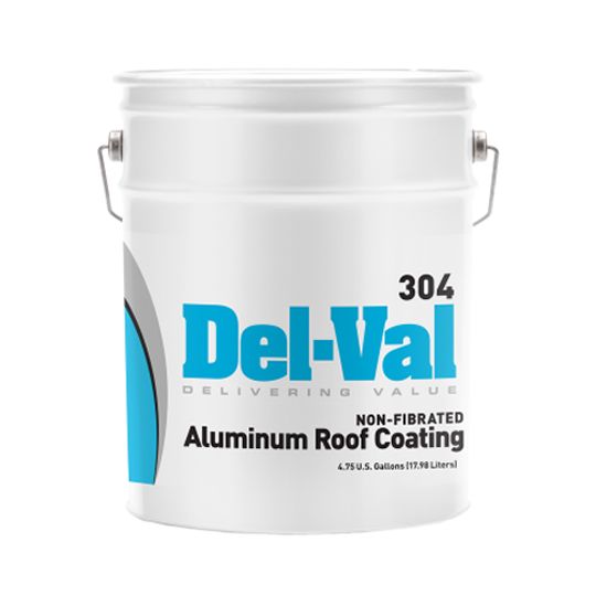 United Asphalt (New Jersey) Del-Val 3# Aluminum Non-Fibrated Roof Coating - 5 Gallon Pail