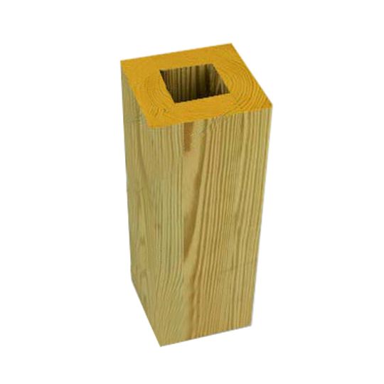 U.S. Lumber 8" x 8" x 10' Kiln Dried After Treatment Yellawood Column