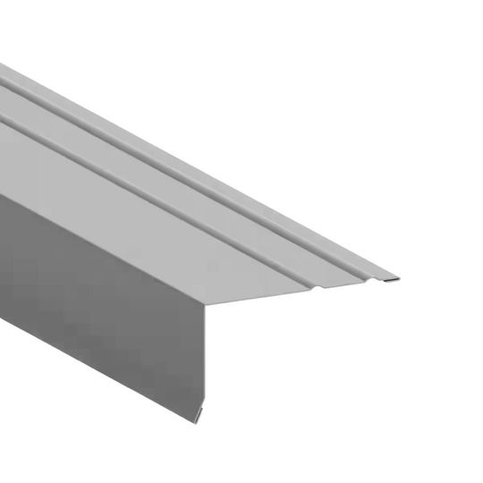 TRI-BUILT Galvanized Steel Drip Edge Flashing — Flashings — TRIRE266BLKTB