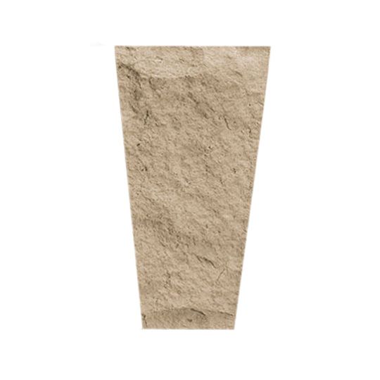 Eldorado Stone 9-1/2" x 11-1/2" x 5" Ashlar Keystone — ELDACC4000BS