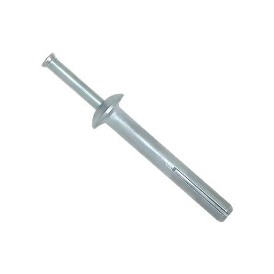 Powers Fasteners 1/4" x 3" Zamac Nailin Carbon Steel Mushroom Head Nail Drive Anchor