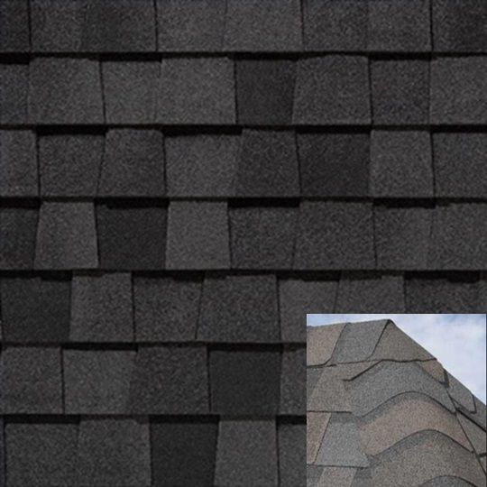 CertainTeed Roofing 12" x 36" Shadow Ridge Hip & Ridge Accessory Shingles — Hip & Ridge Shingles — CTRSRHRSHMB