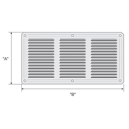 Tamlyn 4" x 16" Under Eave Vent