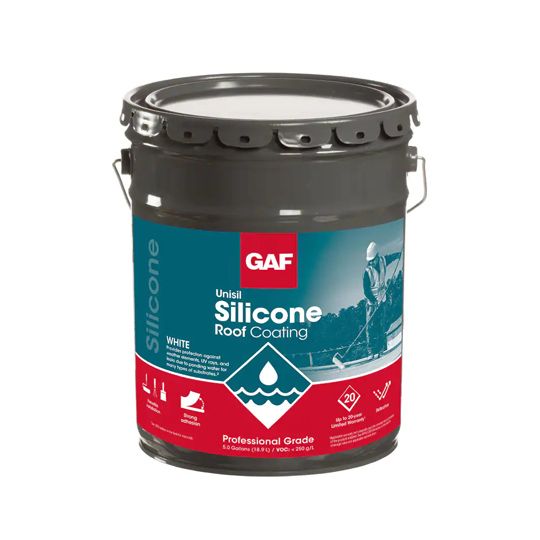 GAF Unisil Silicone Roof Coating