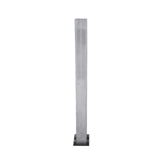 Poly Rail 4" Aluminum Post Mount with 43" Ibc