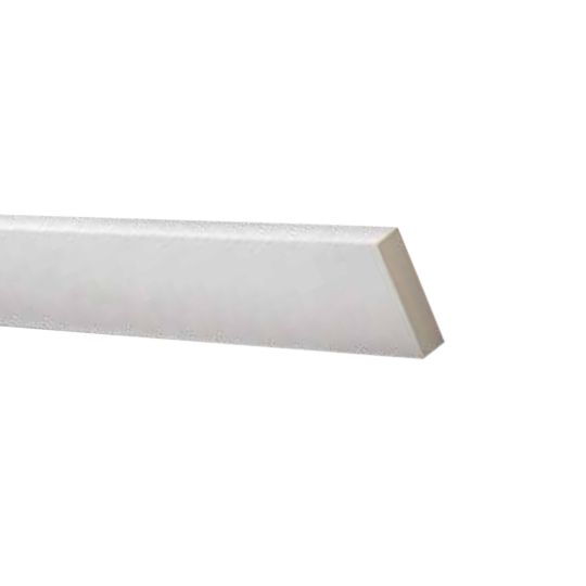 Fypon Molded Millwork 1" x 11-1/2" x 16' Smooth Flat Trim