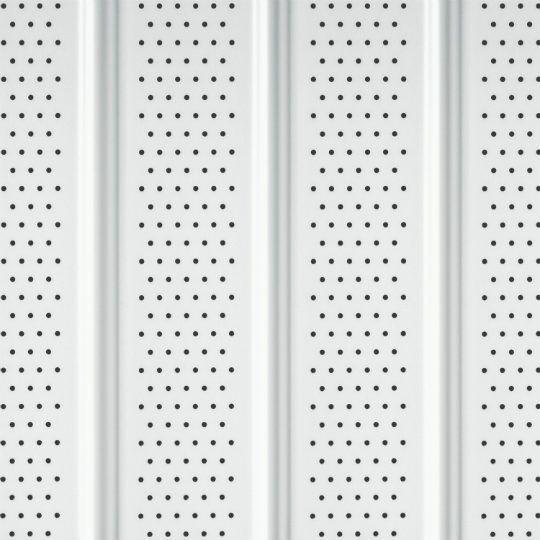 CertainTeed Siding Universal Triple 4" Fully Vented Vinyl Soffit - Matte Finish — CERUST4MTFVSN