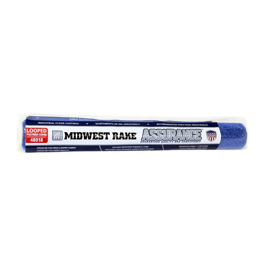 Seymour Midwest 18" Assurance Looped Polymer Roller Cover with End Caps