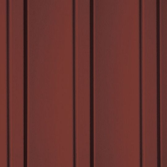 CertainTeed Siding 10' Single 7" Vertical Board & Batten Vinyl Siding - Rough Cedar Finish — CERBB7RC10MEX