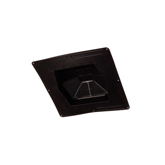 GAF MasterFlow Square-Top Plastic RT65 Roof Louver — Ventilation and Drainage — GAFRT65BL