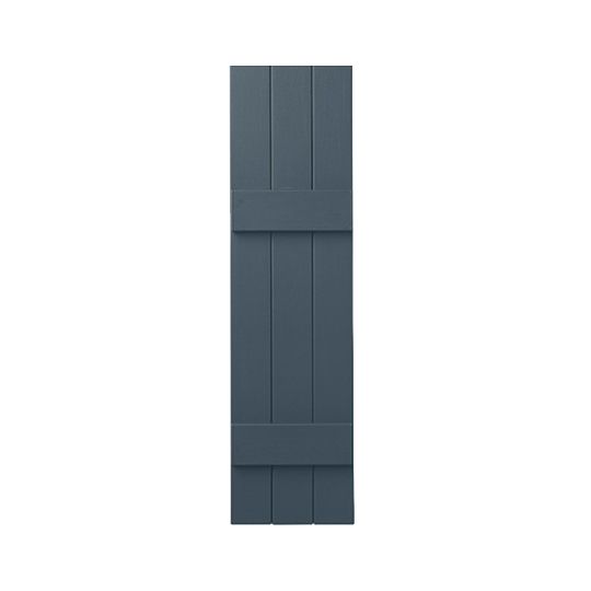 Mastic 11" x 59" Board & Batten Standard 3-Board Shutters - Closed Style — ACOVIN3C115995