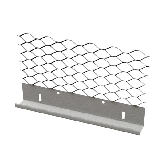Clark Dietrich Building Systems 10' #66X Galvanized Expanded Flange Casing Bead with 1/2" Ground & Weep Holes