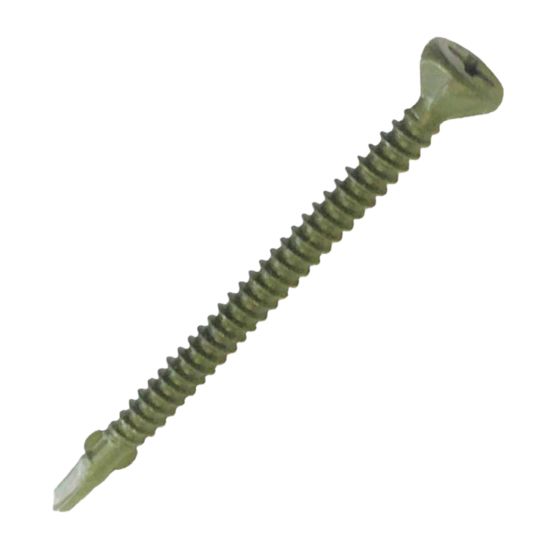 Pro-Twist #8 x 2-1/4" Fiber Cement Board Drill Screws - Box of 2,500