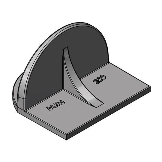 Berger Building Products Mullane #630 Mill Finish Cast Aluminum Snow Guard for Cornice