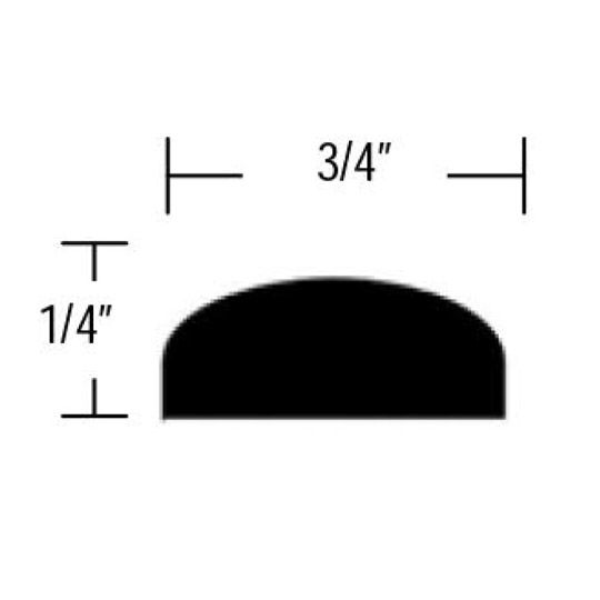 Wolf Home Products 3/4" x 1/4" x 8' Batten Moulding