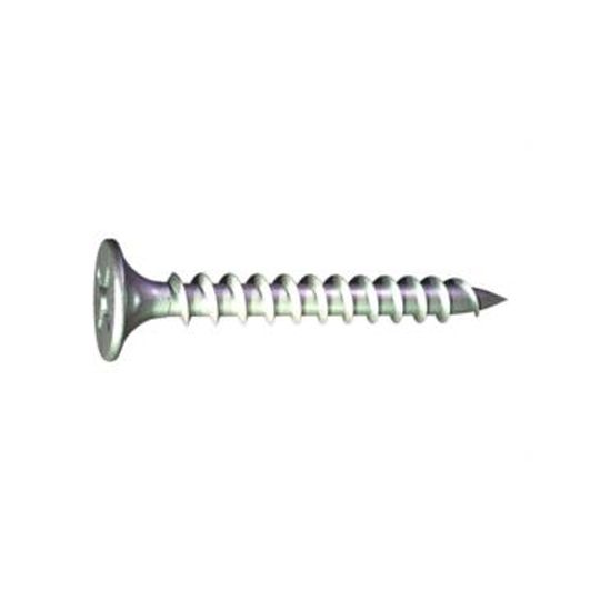 Grabber Construction Products #8 x 3" Bugle Head Fine Thread Phillips Streaker Screws - 5 Lb. Carton