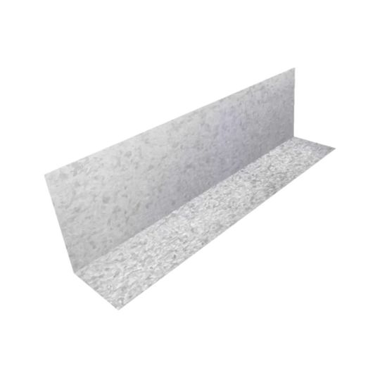 TRI-BUILT 26 Gauge x 1/2" x 5-1/2" x 6" Galvanized Angle Flashing
