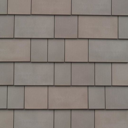 Davinci Roofscapes Two-Piece Fancy Shake Hip & Ridge — Slate Roofing — DAVHR5887801