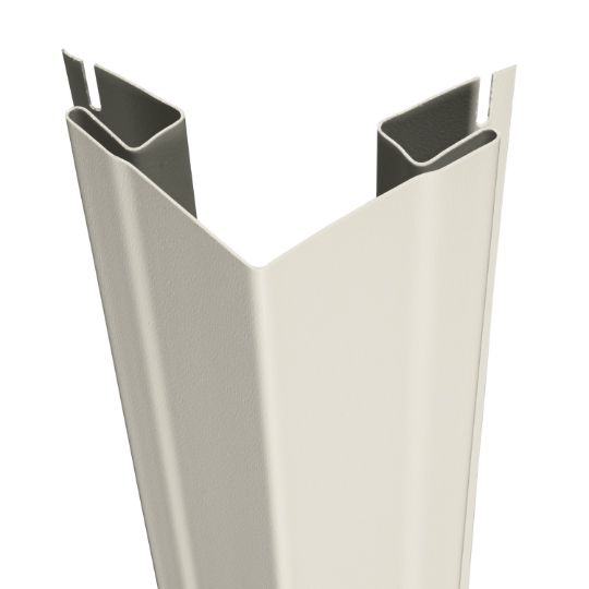 CertainTeed Siding 3/4" x 3-1/3" x 10' Outside Corner Post - Woodgrain Finish — CEROSCP34WG10HB