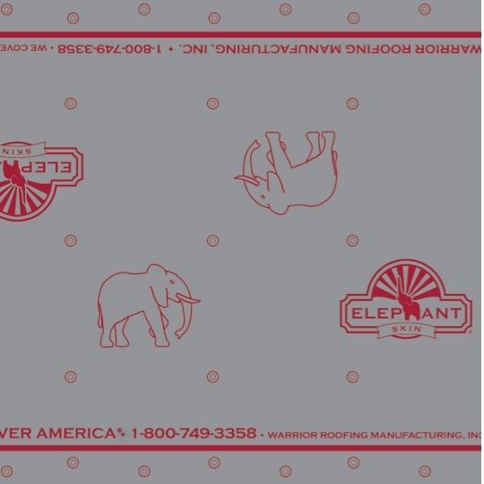 Warrior Roofing Manufacturing 42" x 286' Elephant Skin Underlayment — WRFSES42BP