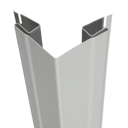 CertainTeed Siding 3/4" x 12' Outside Cornerpost with 3-1/3" Face - Woodgrain Finish — CEROSCP34WG12SG