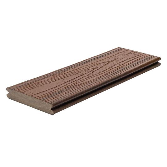 Trex 1" x 6" x 20' Transcend Grooved-Edge Composite Deck Boards — TRXTGE20LR