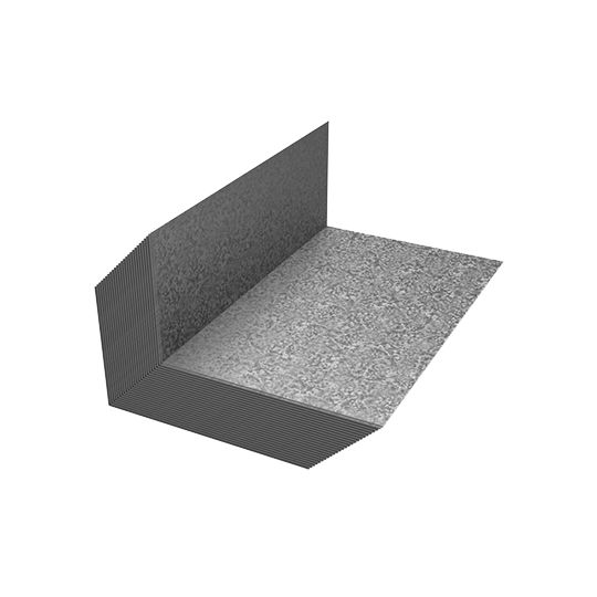 Able Sheet Metal 28 Gauge x 3" x 5" x 8" Step Flashing - Sold Individually — ABMSFS8G358PC
