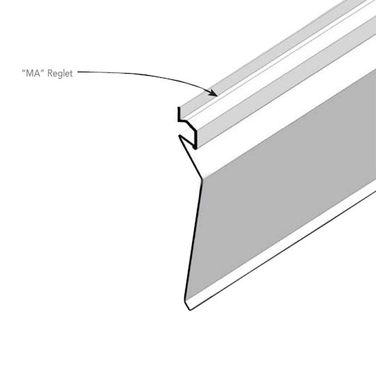 Fry Reglet Galvanized "Ma" Masonry Reglet