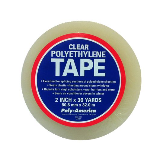 Poly-America 2" x 108' Poly Tape