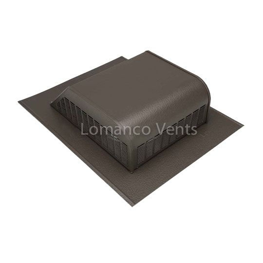 Lomanco Model 750 Slant Back Static Roof Louver — Ventilation and Drainage — LOM750WB