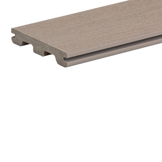 TimberTech 1" x 6" x 16' Terrain Grooved Scalloped Decking Board — TTEDGVS1616SB