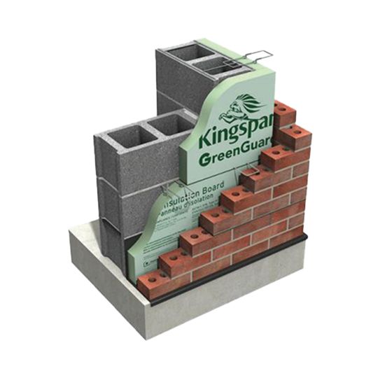 Kingspan Insulation 3" x 4' x 8' GreenGuard Square Edge XPS Insulation Board — PBPGG3SE48