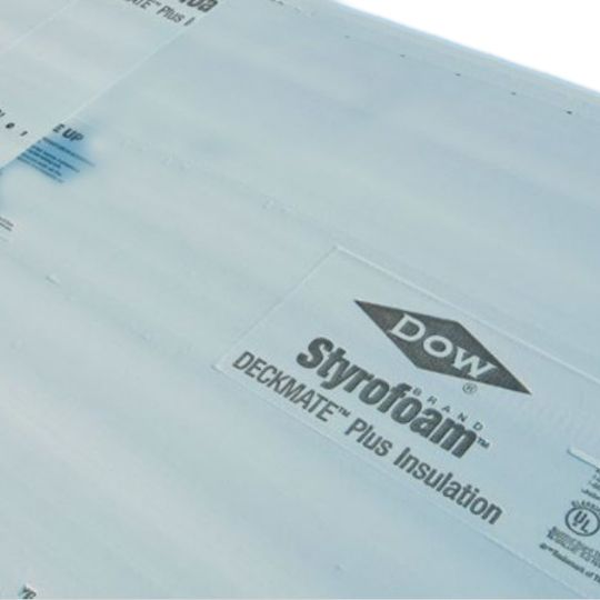 DOW 1" x 2' x 8' Styrofoam DeckMate Plus (25 psi) Insulation