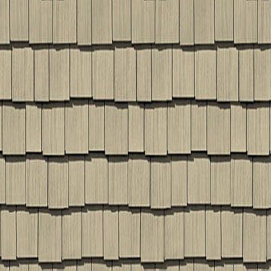 CertainTeed Siding Cedar Impressions Double 7" Staggered Perfection Polymer Shingle Siding - Cedar Grain Finish — CERCID7SGSVW