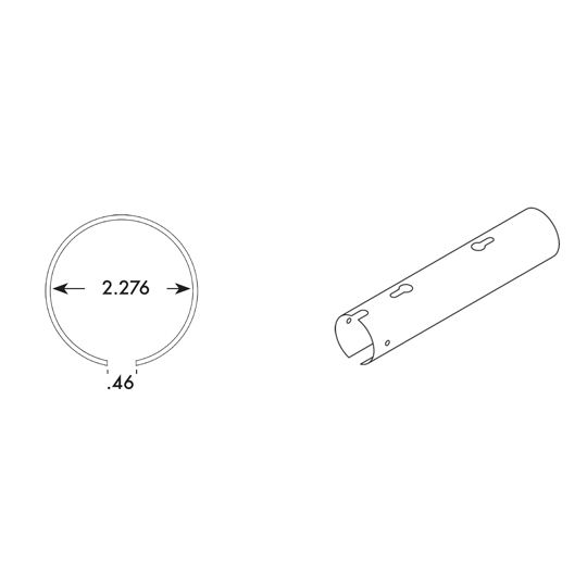 MWI Components BC201 Round Versa Track MP1 — MW3102010008