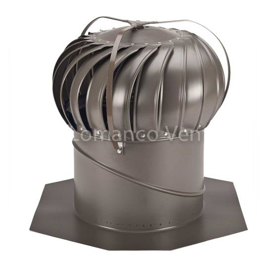 Lomanco 14" Whirlybird Externally Braced Turbine Ventilator — Ventilation and Drainage — LOMBEB14WB