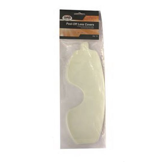 ADO Products Peeloff Deluxe Lens Goggle Covers - Pack of 10
