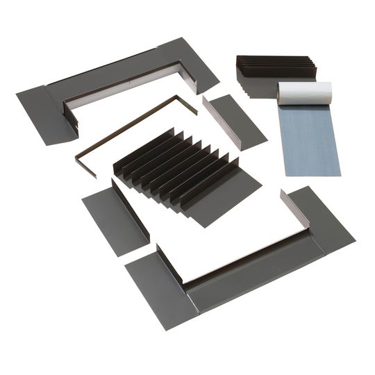Velux Shingles/Shakes Flashing Kit for Deck-Mounted Skylight — VELEDLM08