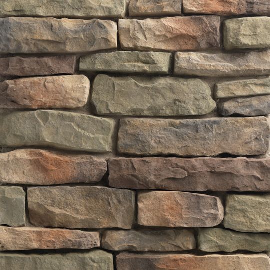 Ply Gem Shadow Ledgestone Corner - 5 Lin. Ft. Box