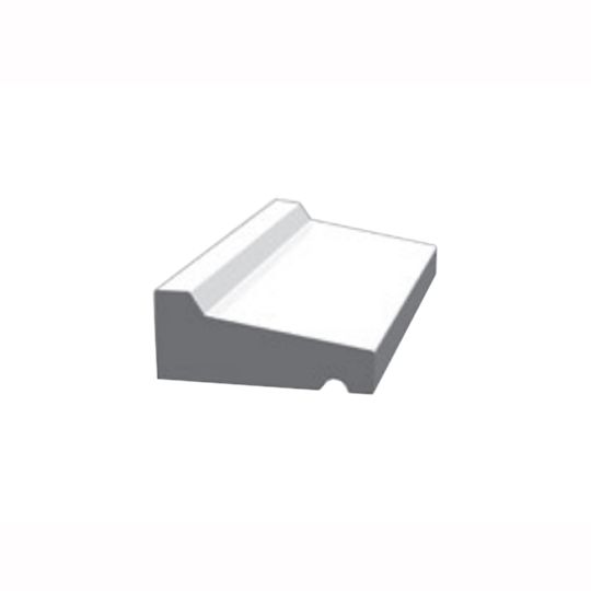 Ply Gem 11/16" x 1-5/8" x 16' BuildReady Drip Cap Moulding