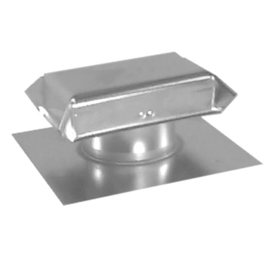 FAMCO 26 Gauge 4" Galvanized Standard J-Vent