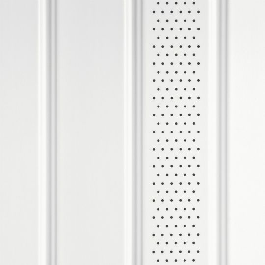 CertainTeed Siding Universal Triple 4" Center Vented Vinyl Soffit - Matte Finish — CERUST4MTCVCW