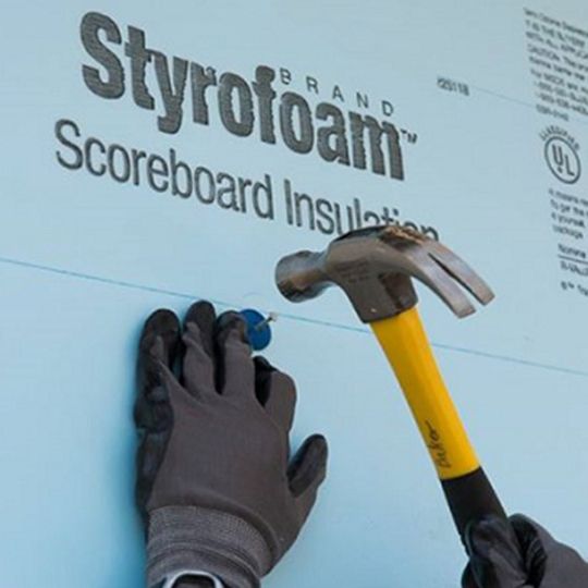 DuPont Styrofoam Brand Scoreboard 25PSI XPS Foam Insulation — Commercial Insulation — DDP20SB4825ST