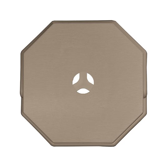 Mid-America SurfaceMaster Octagon Mounting Block for 4" to 10" Siding — MABMMSMOC095