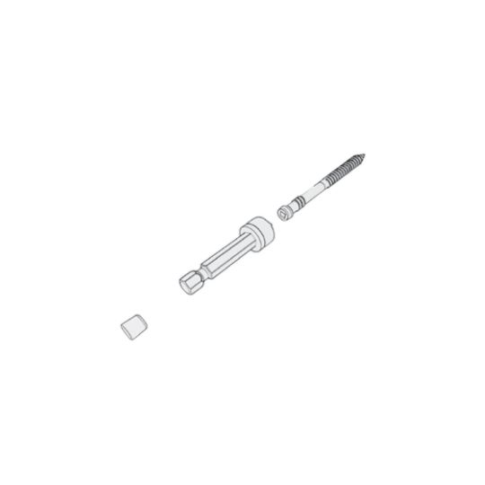 Royal Building Products Celect Cortex Screws - Carton of 375 — ROYCELCRTX250WLW