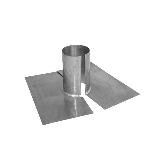 FlashCo 4" Round Split Lead Flashing - 4 Lbs.