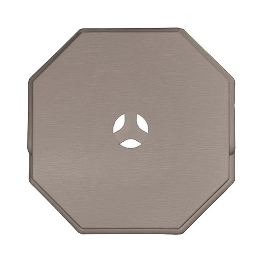 Mid-America SurfaceMaster Octagon Mounting Block for 4" to 10" Siding — MABMMSMOC094