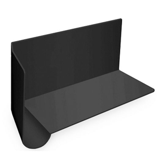 Parksite Plunkett-Webster DryFlekt Kick-Out Diverter Flashing - Left — PPW320DFLBK