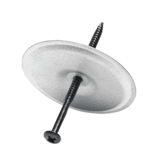 Performance Roof Systems 7" Perlok #12 Assembled Screw and Plate Pre-Assembled Fastener - Box of 250
