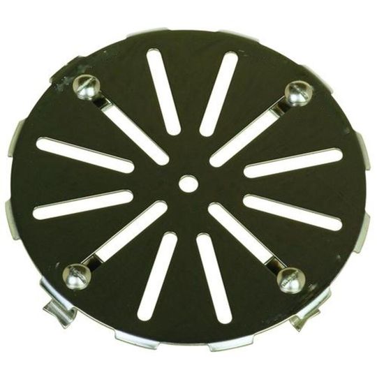 R.B. Metal Repoussee Adjustable Drain Strainer